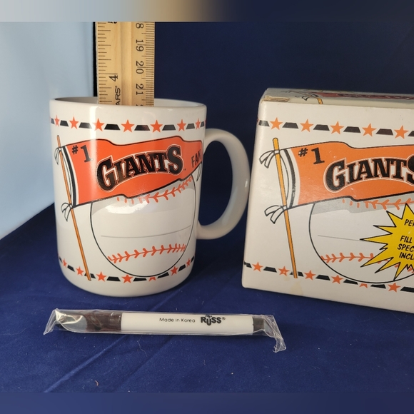 Vintage Russ San Francisco Giants Baseball Cup/Mug All Occasion Holiday/Kids - Picture 13 of 14